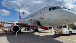 Самолёт «Кисловодск» впервые приземлился в Минеральных Водах 