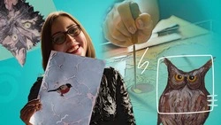 «Принимать хаотичность жизни»: художница из Минвод создаёт картины в редкой восточной технике