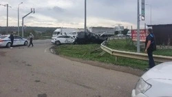 В Ставропольском крае столкнулись легковой автомобиль и внедорожник