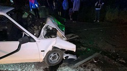 Четыре человека пострадали в Минводах после столкновения двух автомобилей
