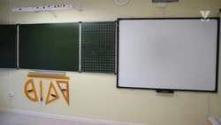 Отделку завершают в школе №10 в хуторе Перевальном