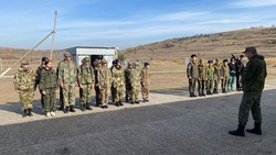 Курсанты военно-патриотического центра прошли полевые сборы в Минводах