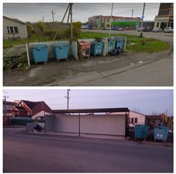 Две контейнерные площадки обновили в Минводах