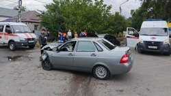 ДТП с двумя пострадавшими произошло на улице Анджиевского в Минводах