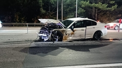 Две легковушки и «КАМАЗ» столкнулись в Минводах