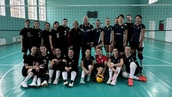 Женская волейбольная команда Минвод впервые участвует в региональной лиге 