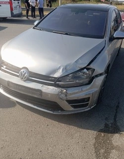 Две иномарки столкнулись в Минводах 19 августа