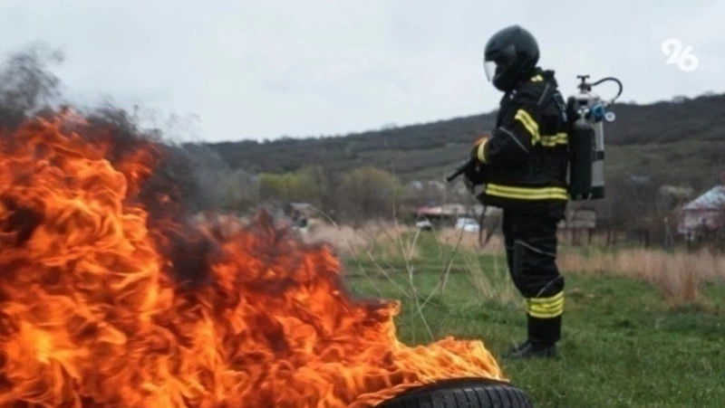 Жителям Ставрополья напомнили о повышенной пожароопасности