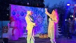 Юные жители Минеральных Вод помогли украсить городскую новогоднюю ёлку
