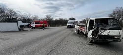 Перелом голени и бедра получил водитель грузовика в ДТП в Минераловодском округе 