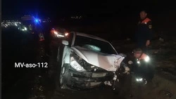 Две иномарки столкнулись недалеко от Минеральных Вод