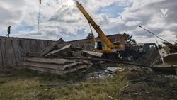 Аварию на канализационном коллекторе устраняют в посёлке Анджиевском