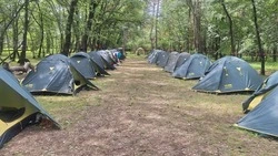 Первая смена в лагере «Юный патриот» началась в Минераловодском округе