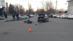 Автомобиль и питбайк столкнулись в Минеральных Водах