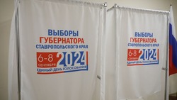 Финальный день выборов главы Ставрополья проходит в Минераловодском округе