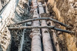 В селе Марьины Колодцы на Ставрополье обновили часть полувекового водопровода