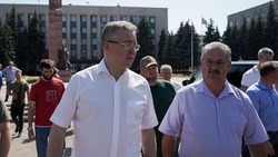 Глава Антрацита поблагодарил ставропольцев за помощь в восстановлении района
