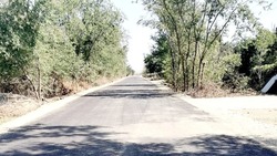 Дорогу по улице Северной отремонтировали в хуторе Перевальном