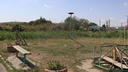 Детскую площадку благоустроят в хуторе Красный пахарь