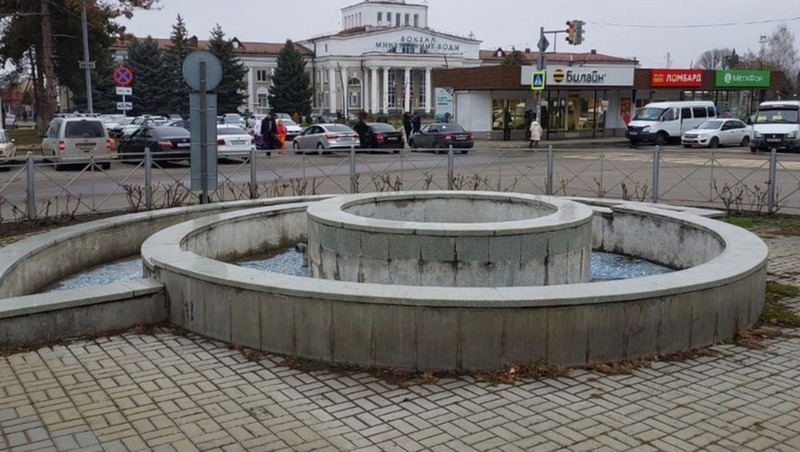 Фонтан в Минводах восстановят при поддержке губернатора Владимирова