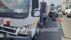 На территории Минеральных Вод в аварии пострадали жители Армении 