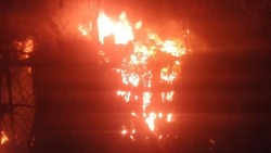 Пожар в селе Прикумском унёс жизнь мужчины