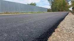 Дорогу в селе Нагутском  обновили по улице Родниковой