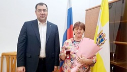 Минераловодчанка получила медаль «Материнская слава» III степени