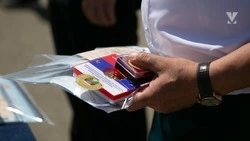 Ликвидаторам аварии на Челябинской АЭС вручили медали в Минводах