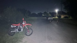 Несовершеннолетний водитель мотоцикла пострадал в ДТП в Минераловодском округе 