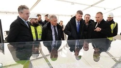 Степень готовности площадки аэровокзального комплекса в Минводах составляет 22%