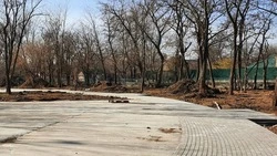 В Минераловодском округе Ставрополья благоустраивают парк